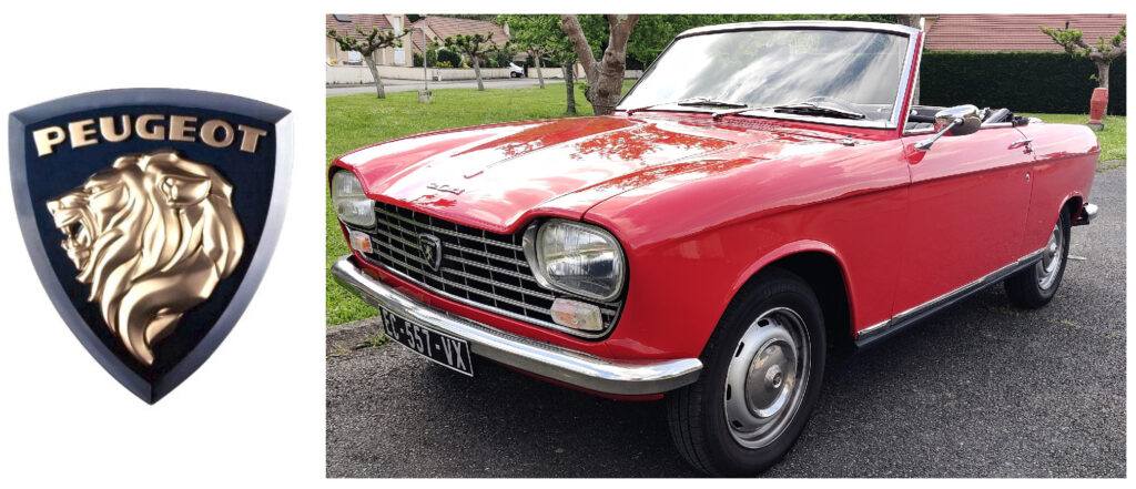 147 peugeot 204 cabriolet 1967