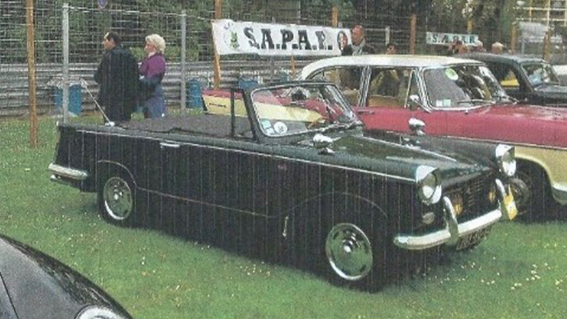 55 triumph hérald cabriolet 1962