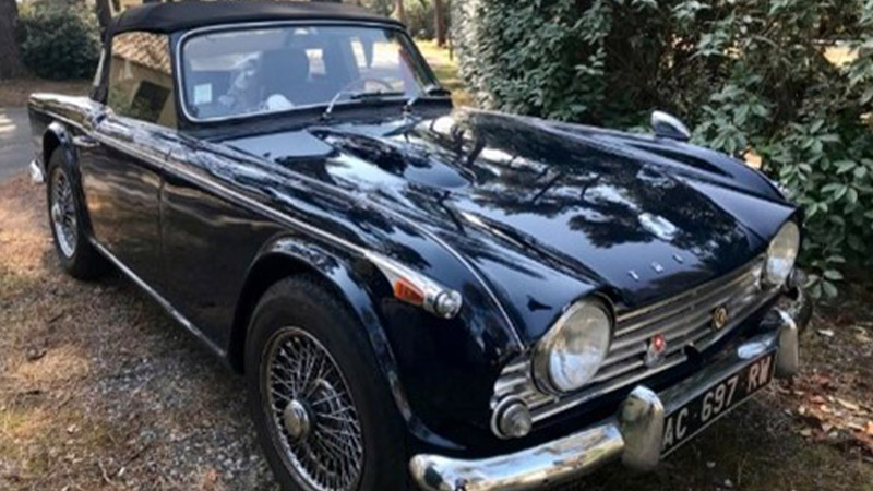 71 triumph tr4a ir s 1967