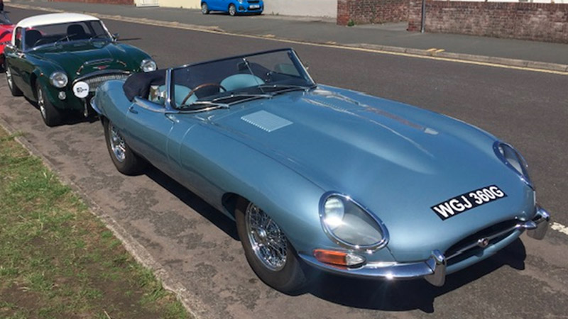 98 jaguar e type 1.5.4.2l roadster