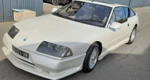 90 alpine v6 turbo de 1986